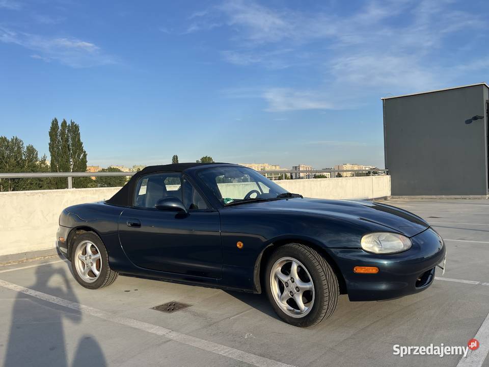 Mazda MX5 NB 99 w kolorze Twilight Blue Mica ABS Warszawa