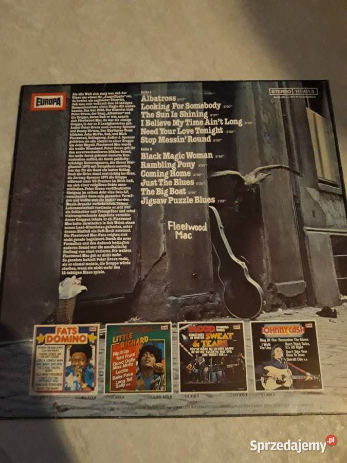 FLEETWOOD MACK Fleedwod Mack album Printed in podkarpackie Rzeszów