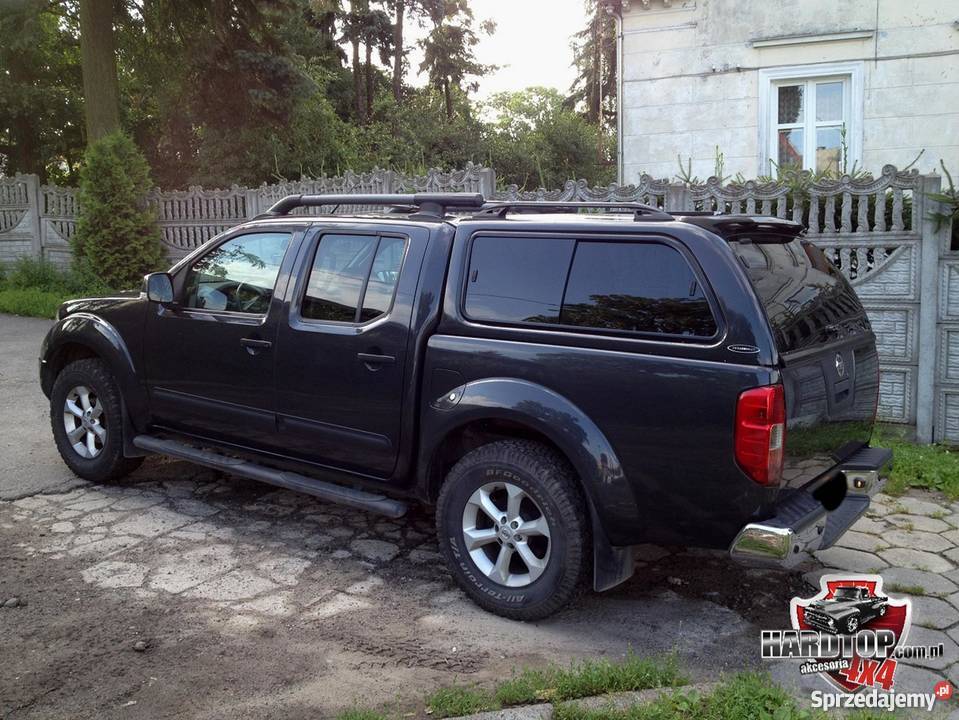 Zabudowa Hardtop Nissan Navara D40 CARRYBOY 7 osobowe Pasłęk