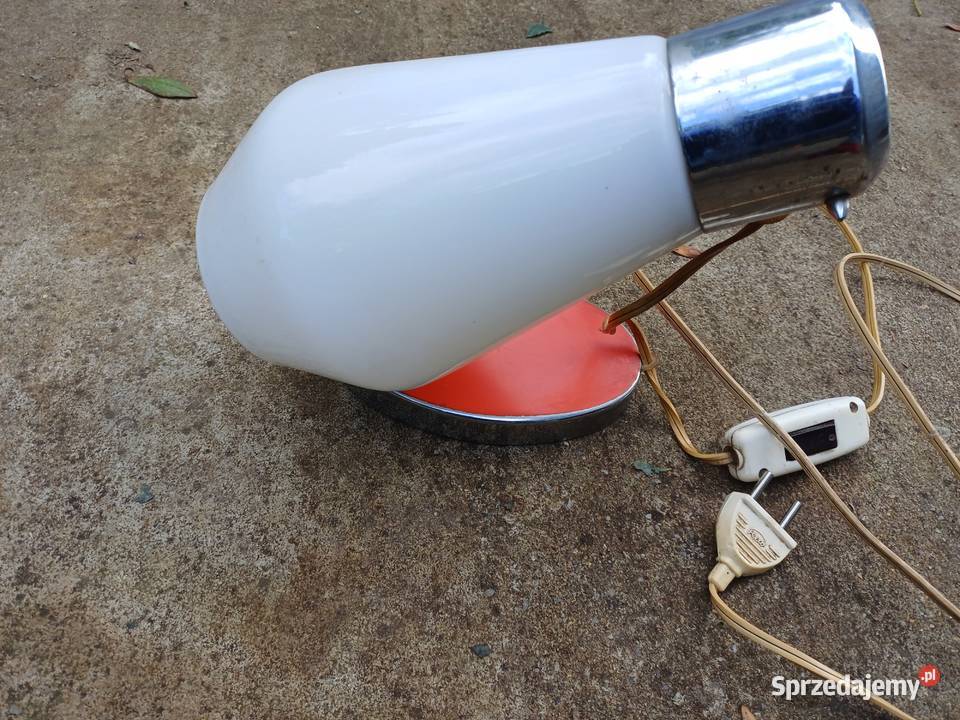 Retro lampka z 1967 firmy Drupol Czechoslowacja Lubań
