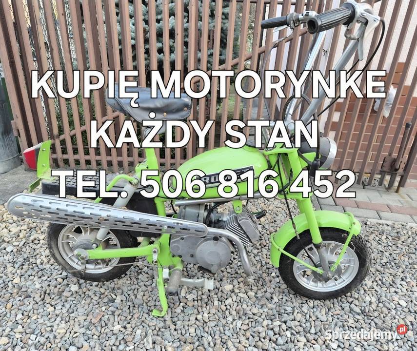 KUPIĘ MOTORYNKE ROMET PONY MOTORYNKA KAŻDY STAN Łódź