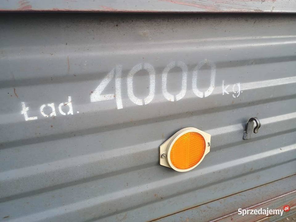 Przyczepa Autosan D44S02 Sztywna 4 Tony Oryginał lubelskie Wirkowice Pierwsze