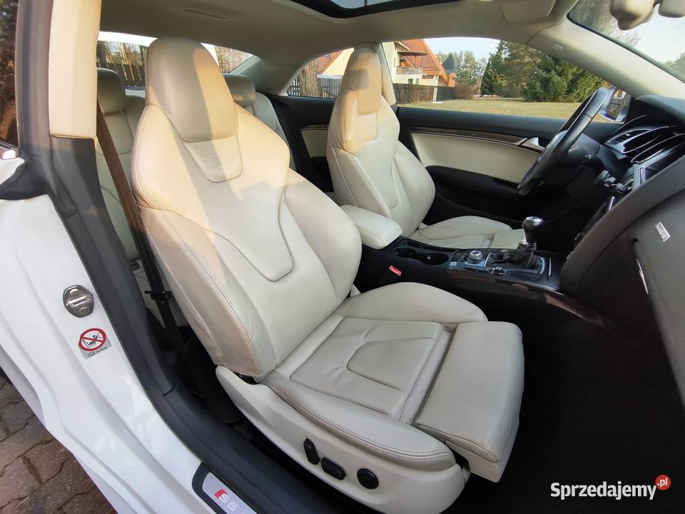 Audi S5 Coupe 2008 42 V8 Quattro manual EUROPA lakier metallic mazowieckie