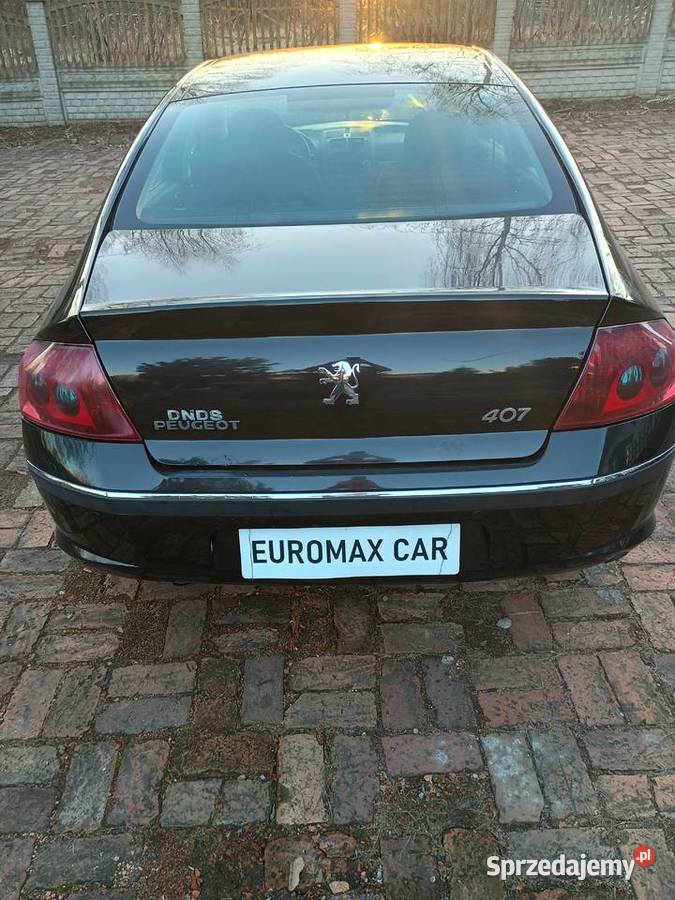 ZADBANY Peugeot 407 benzyna z gazem 136KM