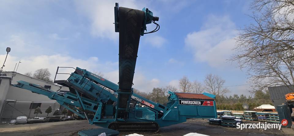 Przesiewacz sortownik Powerscreen Chieftain 1400 pełny VAT Trachy