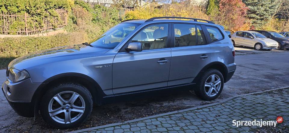 BMW X3 20D 177 przebieg 258500 stan skrzynia relingi dachowe