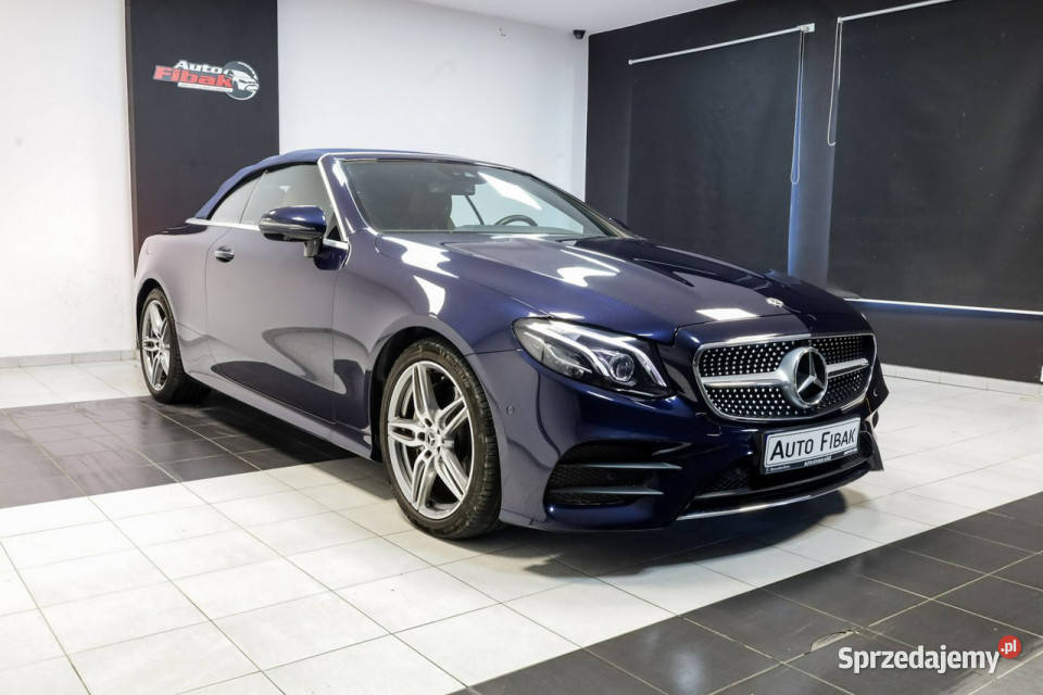 Mercedes E 220 E220dCabrioNiski przebiegAMG nawigacja sprzedam