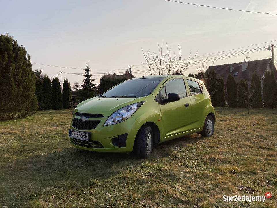 Chevrolet Spark zielony Wola Batorska