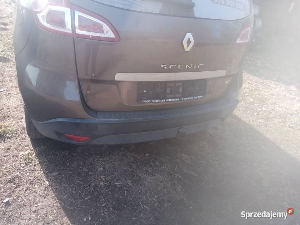 maska klapa zderzaki blotniki renault scenic 3 osobowe