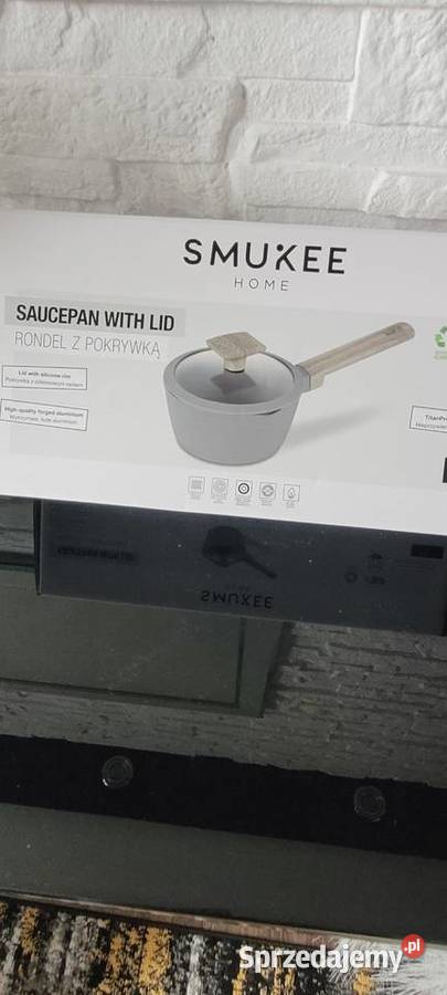 Rondel z pokrywą szary Ozimek