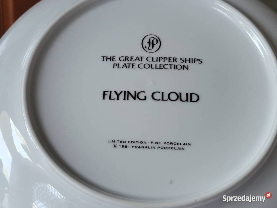 Franklin porcelain kolekcjonerski talerz Gdańsk sprzedam