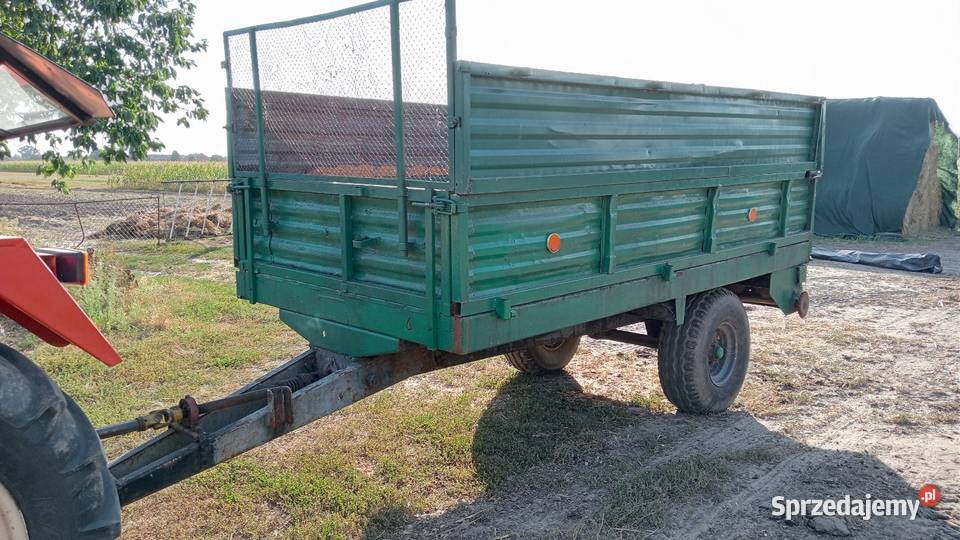 Rozrzutnik obornika 3t przyczepa objętościowa nieuszkodzony mazowieckie Sochaczew