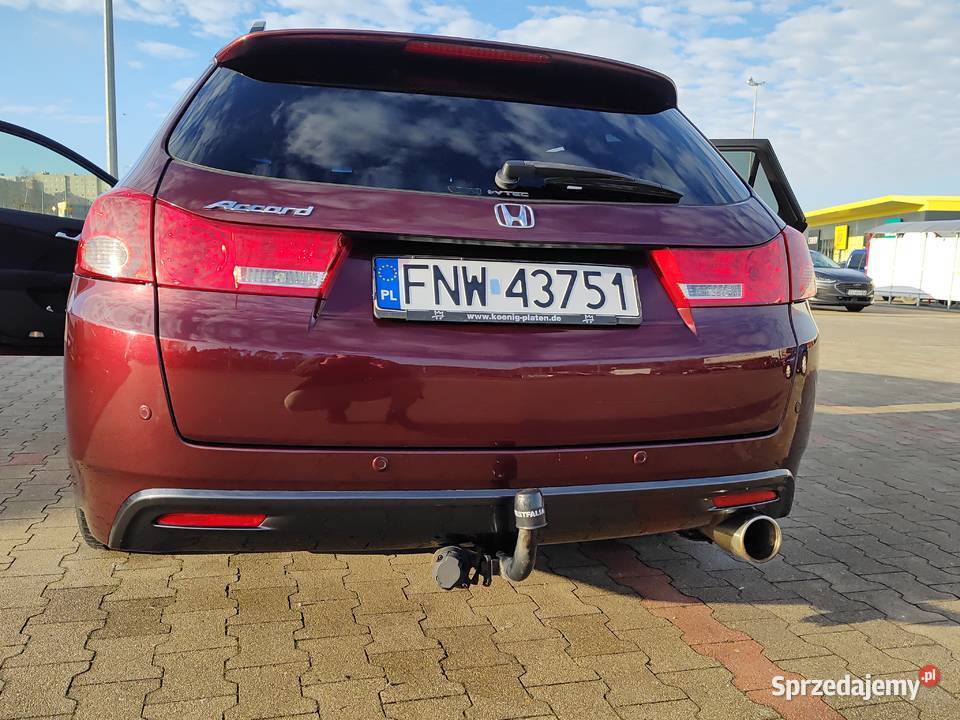 Honda Accord 8 20 benzynagaz Tourer 2012 Zielona Góra