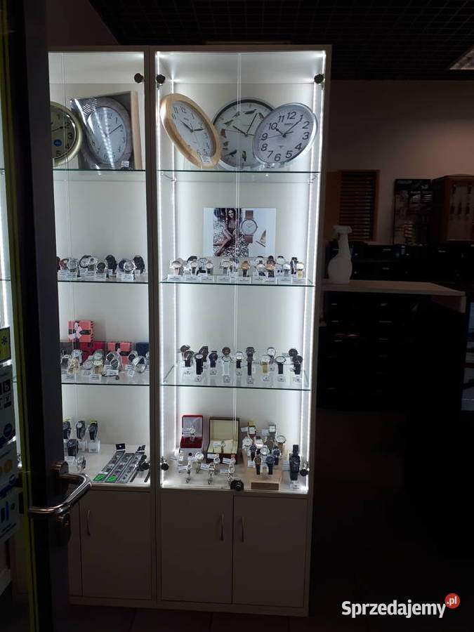 Gablota Gabloty Stoisko Ładne Beżowe Jasne Warszawa