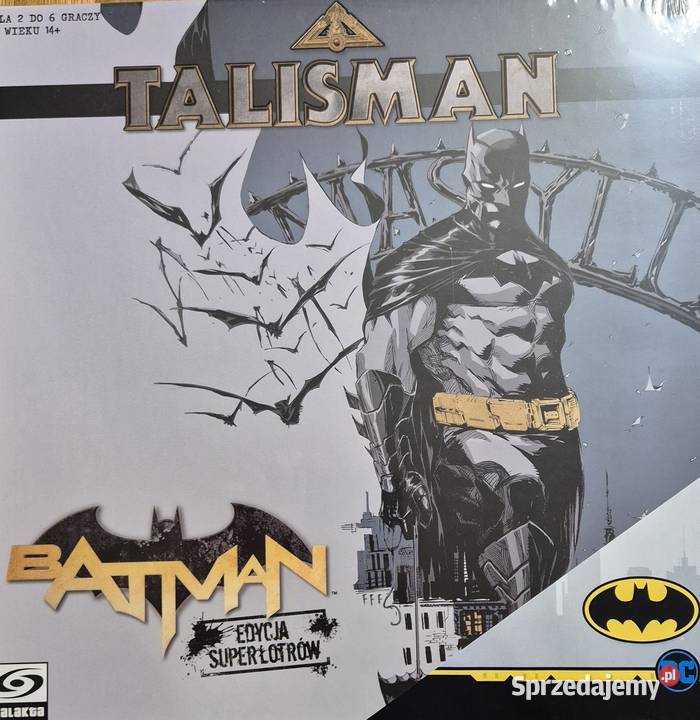 Talisman Batman nowa folia Galakta Gra edycja śląskie