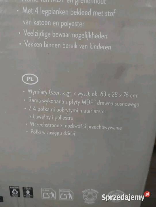 Regał do pokoju dziecięcego