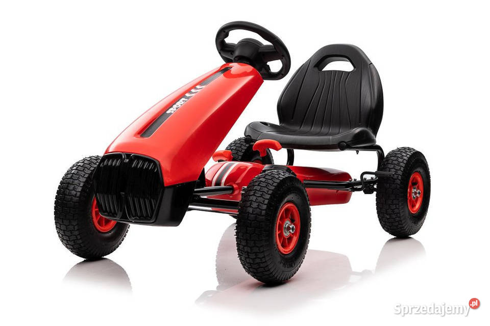 pojazd GOKART NA PEDAŁY pompowane koła auto Pozostałe