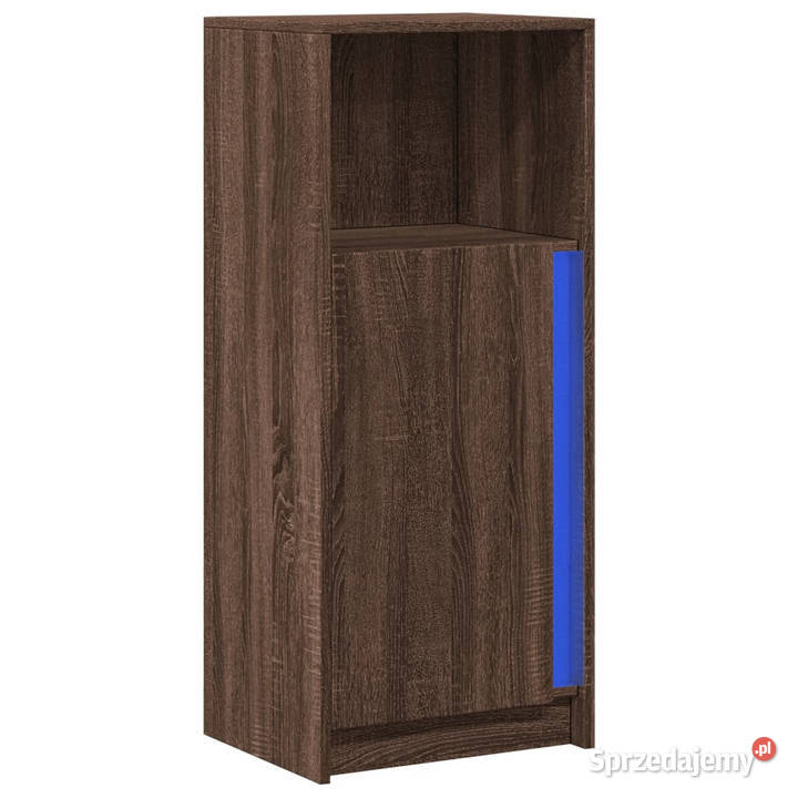 Szafka z LED brązowy dąb 425x34x100 WM852158 mazowieckie Warszawa