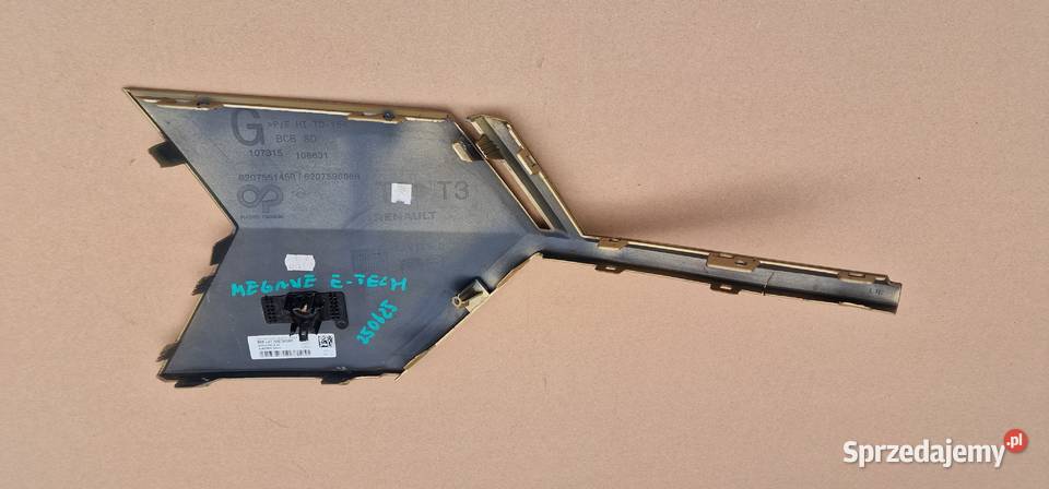 RENAULT MEGANE V 5 ETECH KRATKA LEWA ZDERZAKA Bieleń