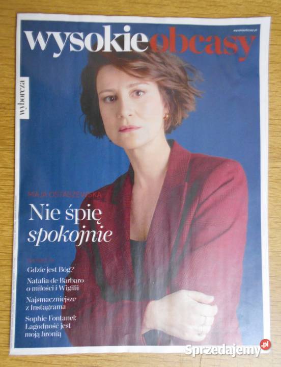 Wysokie Obcasy 50 1166 Maja Ostaszewska tygodnik Parczew