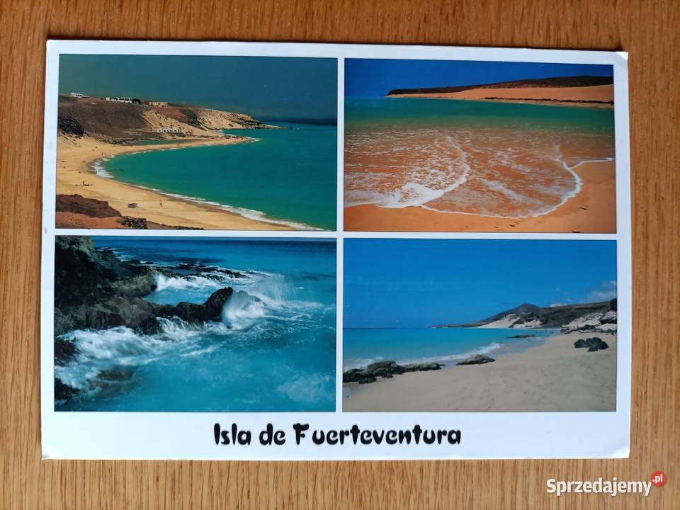 FUERTEVENTURA HISZPAŃSKA WYSPA NA OCEANIE Piszczac