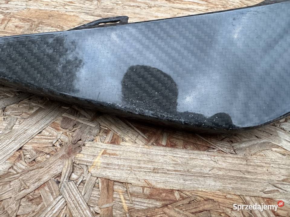 Carbon narożnik spoiler hokej zderzaka przód