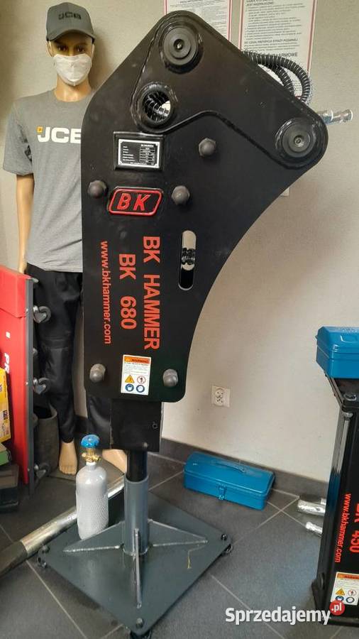 Młot hydrauliczny BK HAMMER 680 JCB 3CX 4CX Krotoszyn sprzedam
