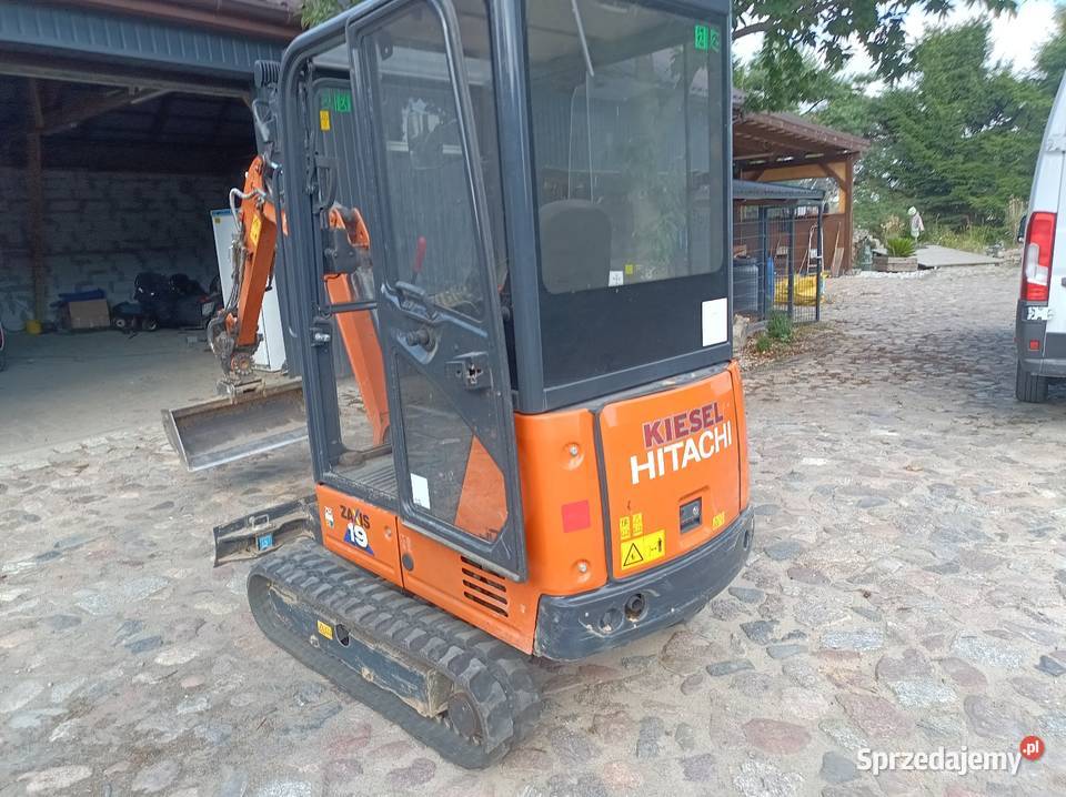 Sprzedam minikoparka Hitachi zx19 300 godzin Gąsiennice Dębno sprzedam