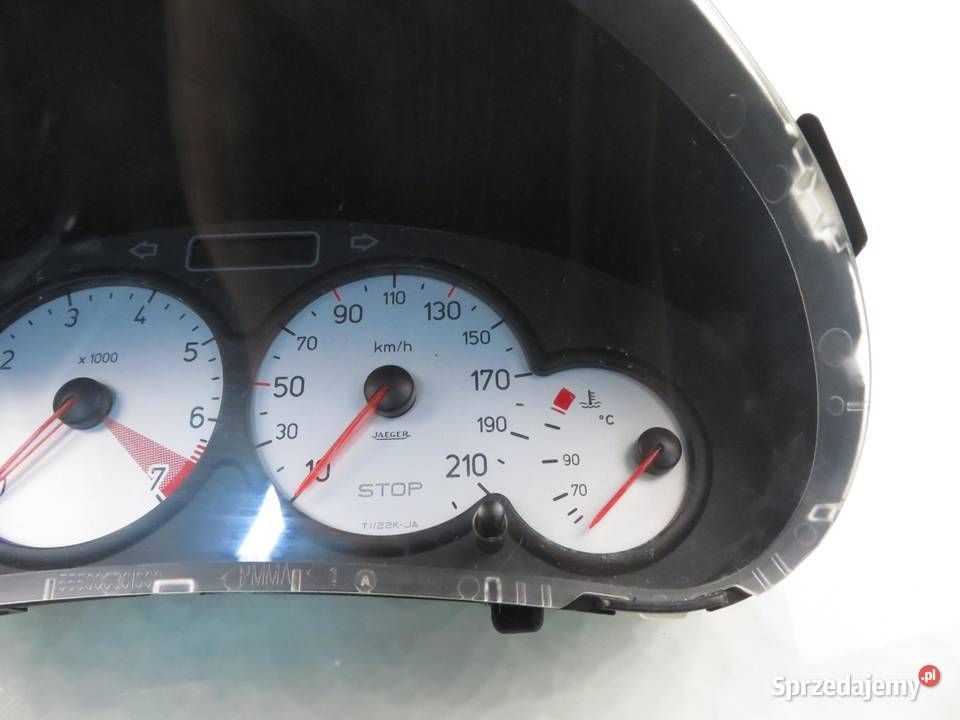 LICZNIK PEUGEOT 206 14 75 KFW 9659729180