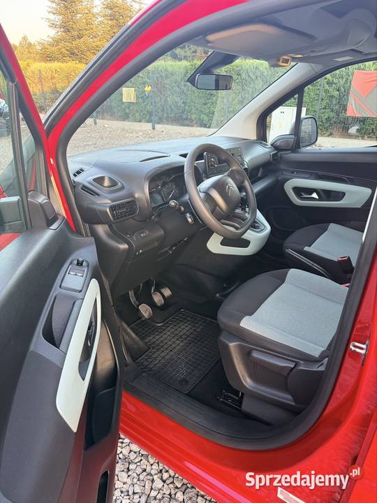 Citroen Berlingo 2019r Benzyna czujnik parkowania lubelskie Tomaszów Lubelski