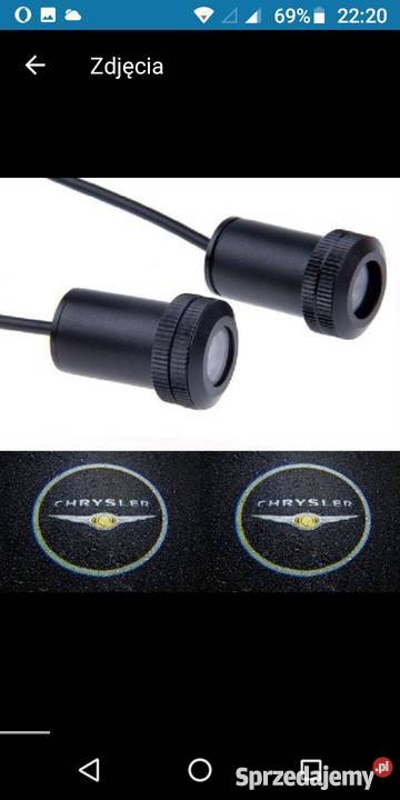 Chrysler led logo hd Żary