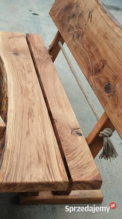 Meble ogrodowe tarasowe dąb biesiadne masywne inny kolor Starachowice sprzedam