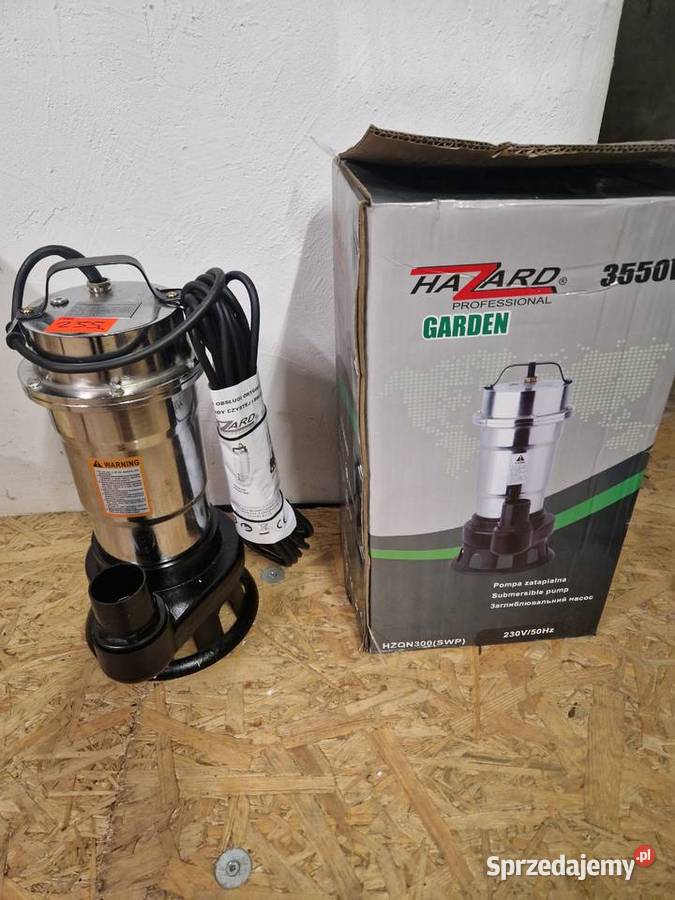 POMPA DO SZAMBA 3550 WATT ROZDRABNIACZ INOX Głogowa sprzedam
