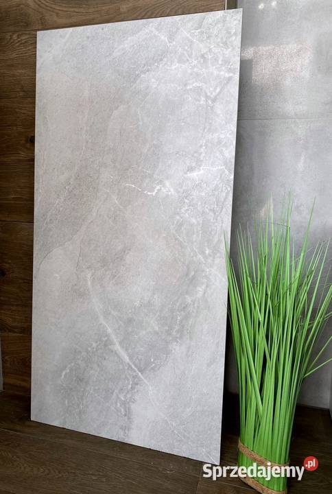 Gres marmuropodobny 120x60 SZARA ŻYŁKA NAJTANIEJ łódzkie Łask sprzedam