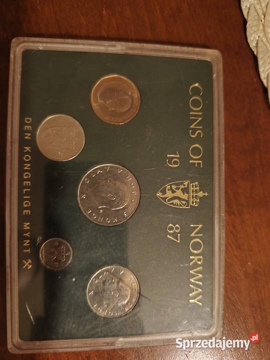 Kolekcja monet norweskich Konin