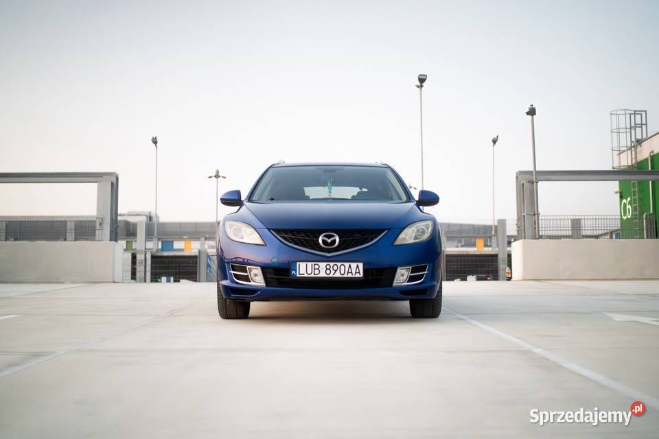 Mazda 6 GH automat LPG HAK niebieski