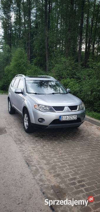 Mitsubishi Outlander 20d 4x4 2008 7 osobowy podlaskie Białystok