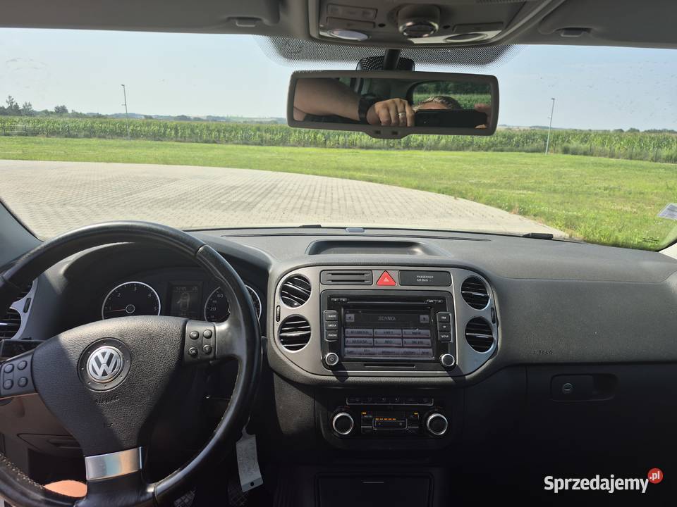 VW Tiguan 2010r 20TDI KLIMATRONIC Szklany Dach nieuszkodzony dolnośląskie Zawonia