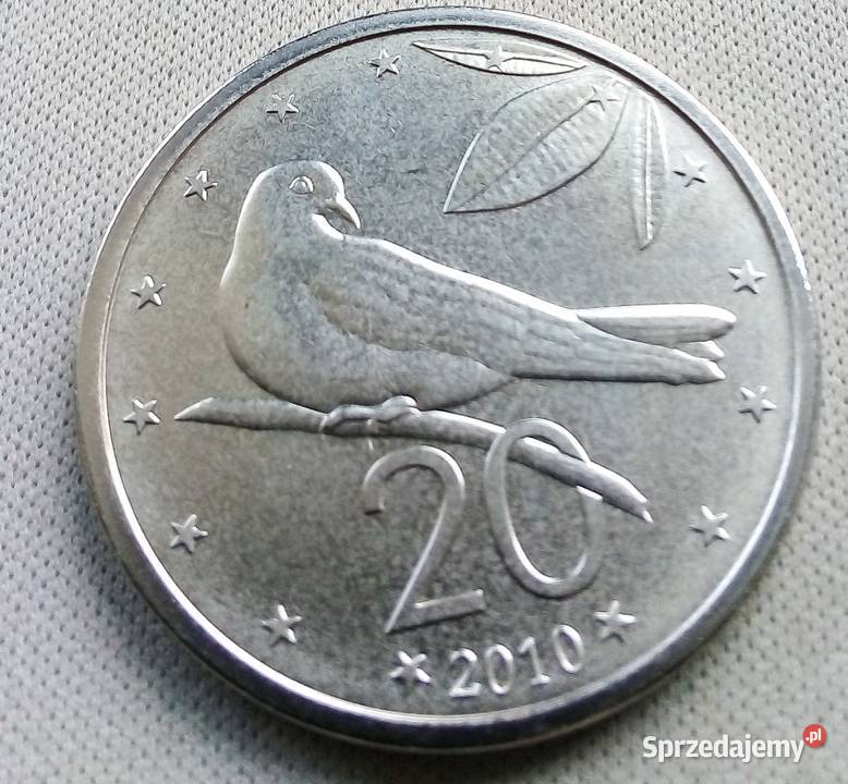 WYSPY COOKA20 CENTÓW2010 r PTAK Legionowo sprzedam