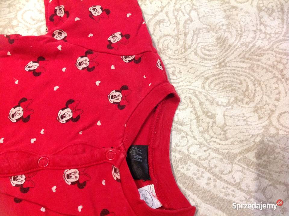 Piżamka Pajacyk HM Disney 80 Nowa Sól