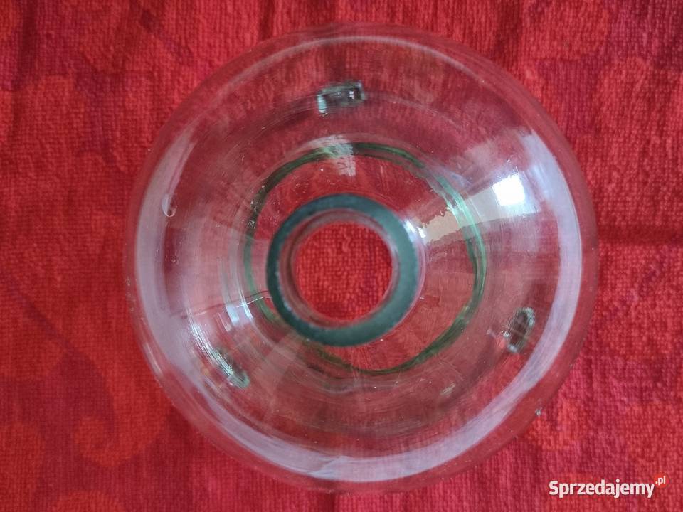 Wiejska szklana muchołapka muchojerka muchołówka Porcelana i szkło Warszawa