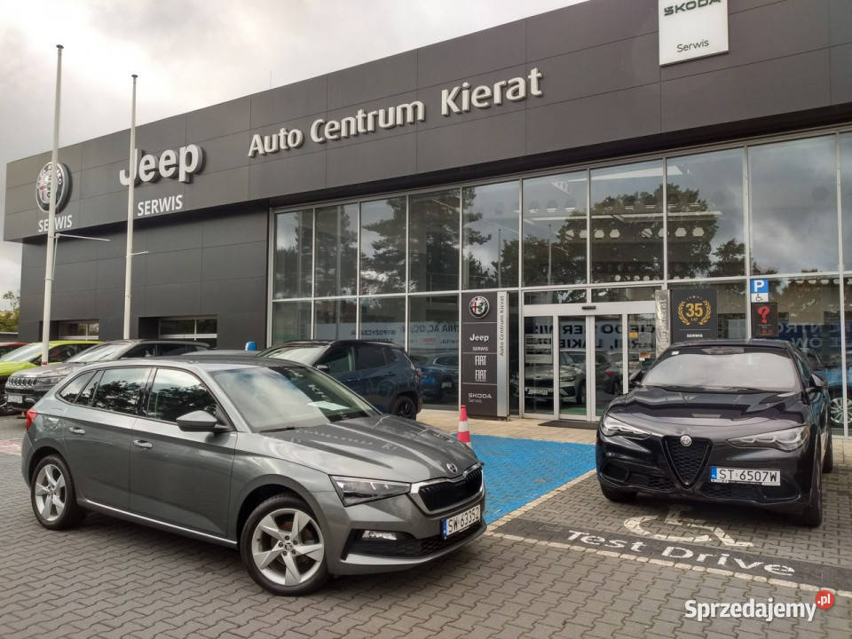 koda Scala 15 TSI 150 style led kamera czujniki Tychy