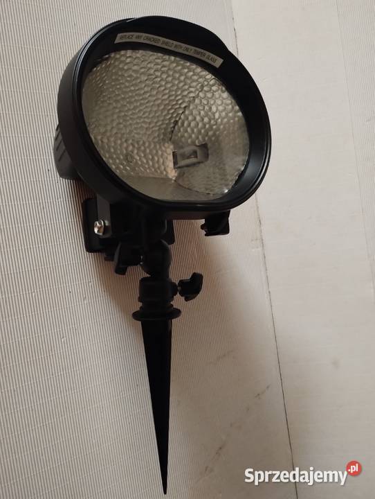 Naświetlacz halogenowy 500W ze szpilką do gruntu Olkusz