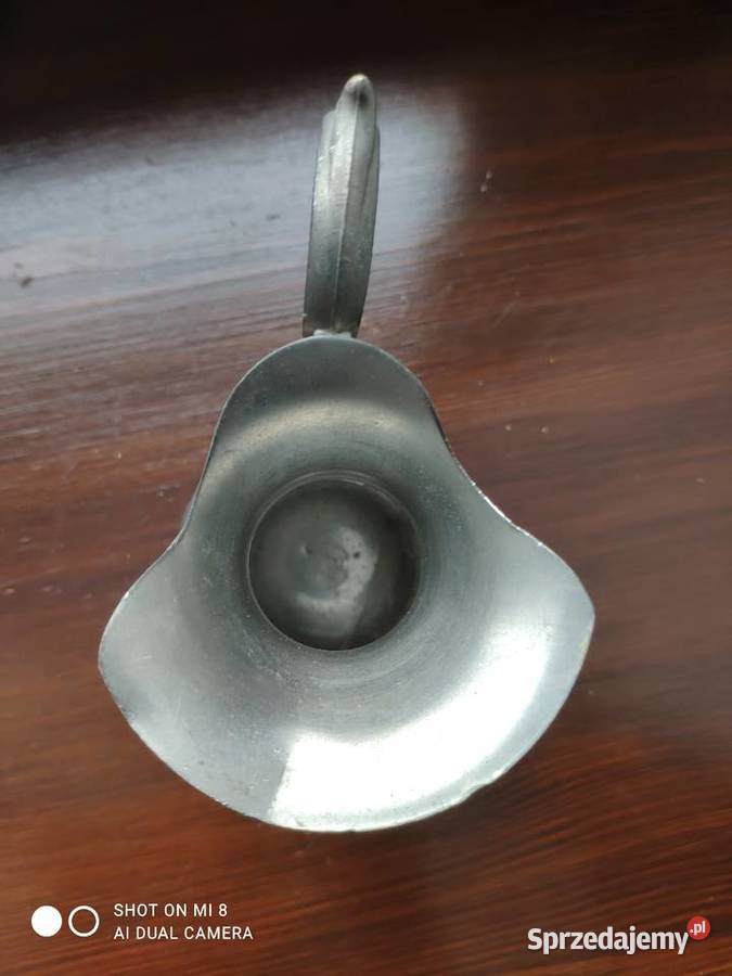 Stary dzbanek z cyny sygnowany małopolskie sprzedam