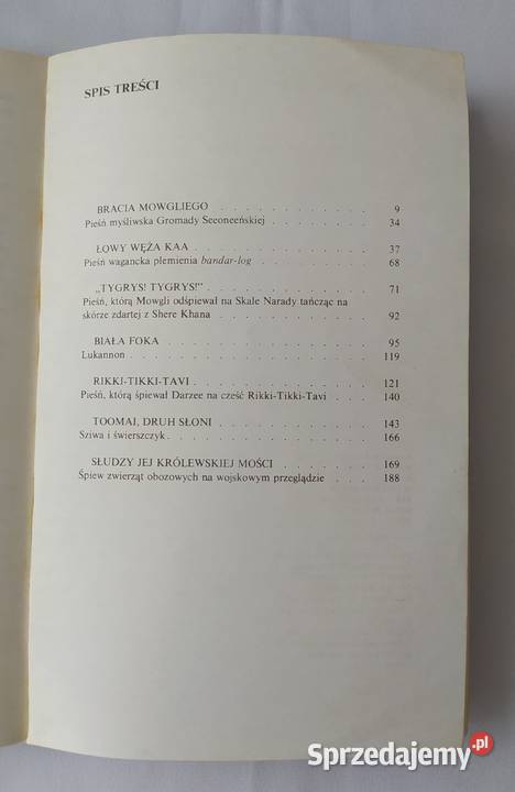 KSIĘGA DŻUNGLI Rudyard Kipling Hajnówka sprzedam