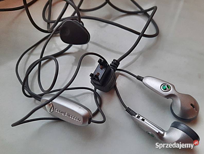 Słuchawka douszna do telefonu Sony Ericcson wielkopolskie Ostrów Wielkopolski