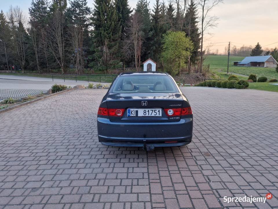Honda Accord VII Lift Executive Skóra Navi Accord małopolskie Ryglice