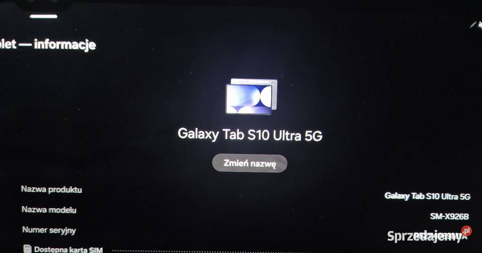 Samsung galaxy tab s10 ultra Kraków