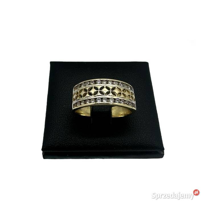 Złoty Pierścionek pr 585 504g R21 warmińsko-mazurskie Elbląg