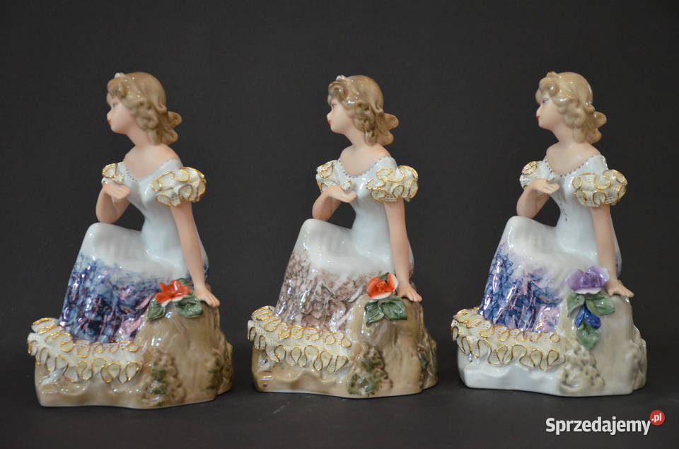 Porcelana Figurka region Alba Rumunia nowa hand Porcelana i szkło
